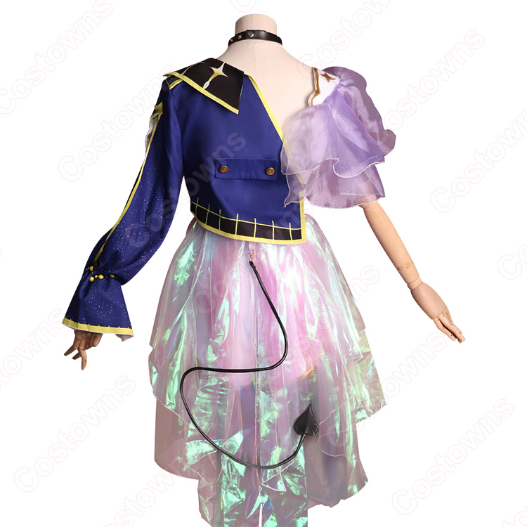 ホロライブ　常闇トワ　コスプレ衣装　Sサイズ ホロライブ hololive Vtuber 常闇トワ サイバー風 新衣装 コスプレ衣装