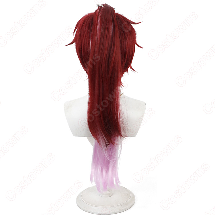 ローレン・イロアス ウィッグ コスプレ にじさんじ ローレン・イロアス コスプレウィッグ ハイポニーテール