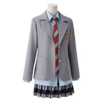 四月は君の嘘 宮園かをり コスプレ衣装 市立墨谷中学校 制服(その他 コスプレ衣装)