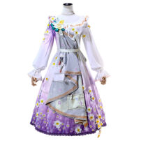 プロジェクトセカイ カラフルステージ！ feat. 初音ミク 諦めたくないから 東雲絵名 コスプレ衣装 ナーシサス・ペインタードレス(プロジェクトセカイ カラフルステージ！ feat. 初音ミク コスプレ衣装)