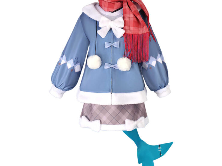 Amazon | がうるぐら パジャマ コスプレ衣装 着る毛布 もこもこ