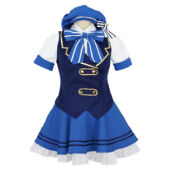 ご注文はうさぎですか？ 香風智乃 チノ メイド服 コスプレ衣装(送料無料)