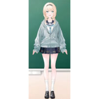 hololive（ホロライブ） 風真いろは コスプレ衣装 セーラー服 制服(ホロライブ（hololive） コスプレ衣装)