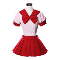 ぴちぴちピッチ 宝生波音 七海るちあ 制服 コスプレ衣装(マーメイドメロディーぴちぴちピッチ コスプレ衣装)