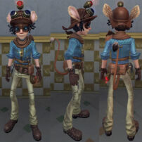 IdentityV 第五人格 探鉱者(ノートン・キャンベル) 両面盗賊 コスプレ衣装(IdentityV 第五人格 コスプレ衣装)