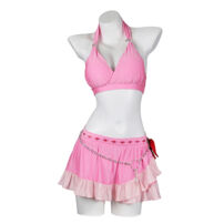 ファイナルファンタジーVII リバース エアリス ピンキーマーメイド 水着 コスプレ衣装(ファイナルファンタジーシリーズ コスプレ衣装)