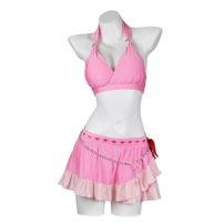 ファイナルファンタジーVII リバース エアリス ピンキーマーメイド 水着 コスプレ衣装(202×202)