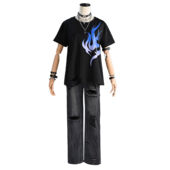 プロジェクトセカイ カラフルステージ！ feat. 初音ミク Vivid BAD SQUAD × KAITO 東雲彰人 フューエル コスプレ衣装(ゲーム• アニメコスプレ衣装でおすすめの商品)