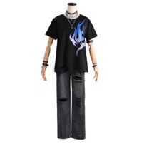 プロジェクトセカイ カラフルステージ！ feat. 初音ミク Vivid BAD SQUAD × KAITO 東雲彰人 フューエル コスプレ衣装(プロジェクトセカイ カラフルステージ！ feat. 初音ミク コスプレ衣装)