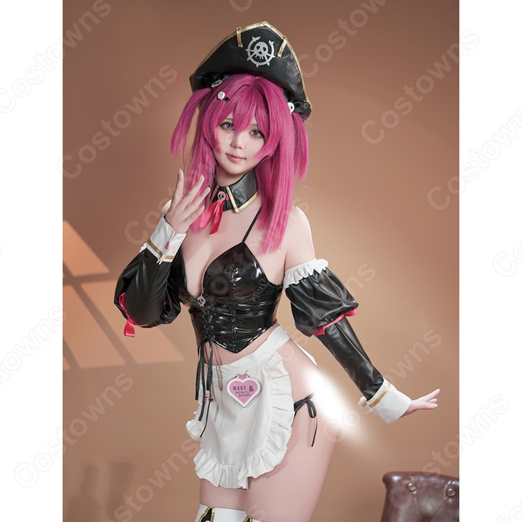 コスプレ衣装　NIKKE ニケ　マスト　ロマンチックメイド　ウィッグ付き 勝利の女神:NIKKE マスト ロマンチックメイド コスプレ衣装 - Costowns
