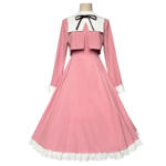 カードキャプターさくら 大道寺知世 コスプレ衣装 ピンク ワンピース