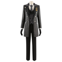 ディズニー ツイステッドワンダーランド ハロウィン マレウス・ドラコニア ナイトメア―スーツ コスプレ衣装(202×202)