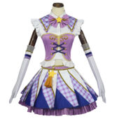 アイカツ！ Soleil 紫吹蘭 コスプレ衣装(ゲーム• アニメコスプレ衣装でおすすめの商品)
