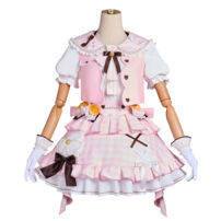 プロセカ 4周年 MORE MORE JUMP！ 花里みのり コスプレ衣装(プロジェクトセカイ カラフルステージ！ feat. 初音ミク コスプレ衣装)