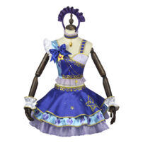 アイカツ！ ブルースターコーデ 桜庭ローラ コスプレ衣装(アイカツ! -アイドルカツドウ!- コスプレ衣装)