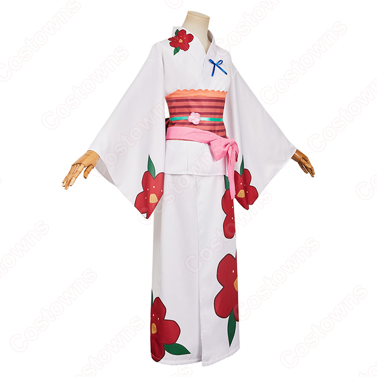 地縛少年花子くん 八尋寧々 浴衣 夏祭り コスプレ 衣装 椿 浴衣 63b1891ce6b04c9eb715709a121fc5