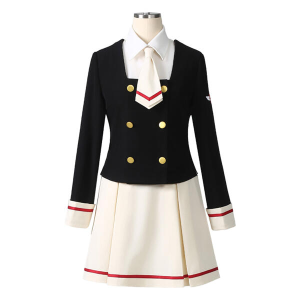 カードキャプターさくらクリアカード編 木之本桜 コスプレ衣装 友枝中学校女子生徒 制服元の画像