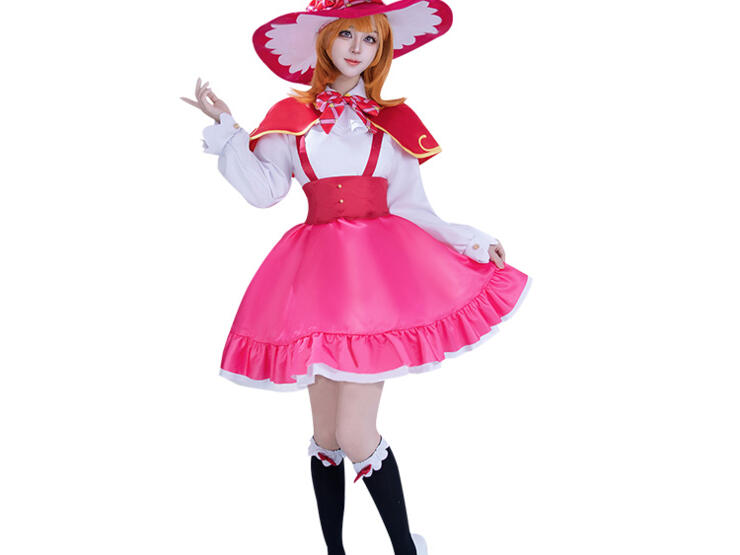 魔法つかいプリキュア！魔法学校制服 コスプレ衣装コスチューム 魔法学校制服 魔法つかいプリキュア! 風衣装セット BIGサイズ