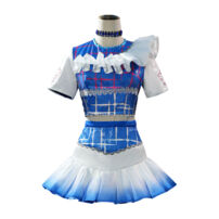 ラブライブ！サンシャイン!! Aqours 5th smile smile ship Start! 津島善子 小原鞠莉 渡辺曜 コスプレ衣装(Love Live!（ラブライブ!） コスプレ衣装)