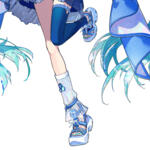 初音ミク マジカルミライ2025 ver. コスプレ靴