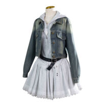 恋と深空 主人公 プレイヤー 緑の紡ぐ歌 コスプレ衣装(恋と深空 コスプレ衣装)