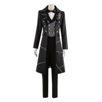 ディズニー ツイステッドワンダーランド イデア・シュラウド ハロウィン2024 ナイトメアースーツ コスプレ衣装(202×202)