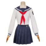 ファイナルファンタジーVII エバークライシス ティファ・ロックハート エバクラ学園セブン 七高セーラー服 コスプレ衣装