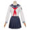 ファイナルファンタジーVII エバークライシス ティファ・ロックハート エバクラ学園セブン 七高セーラー服 コスプレ衣装 ファイナルファンタジーシリーズ 0