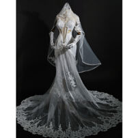 アズールレーン ニュージャージー スノーブライドラブ ケッコン衣装 コスプレ衣装(アズールレーン コスプレ衣装)