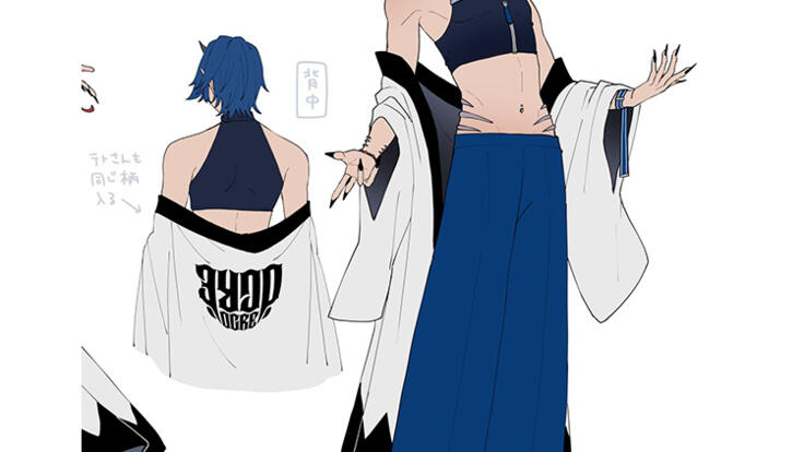 ダッフィー　衣装　VOCALOID　KAITO DD KAITO | Limited DD Pre-order Project 2022 KAITO x Dollfie