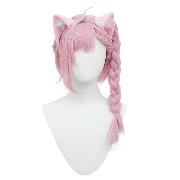 VTuber 結城さくな 和風メイド コスプレウィッグ - Costowns