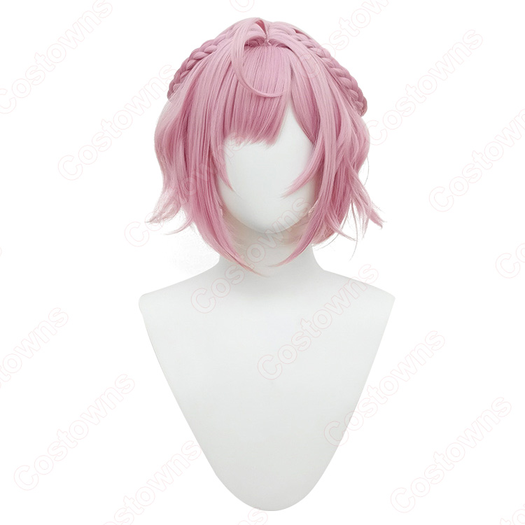 VTuber 結城さくな 和風メイド コスプレウィッグ - Costowns