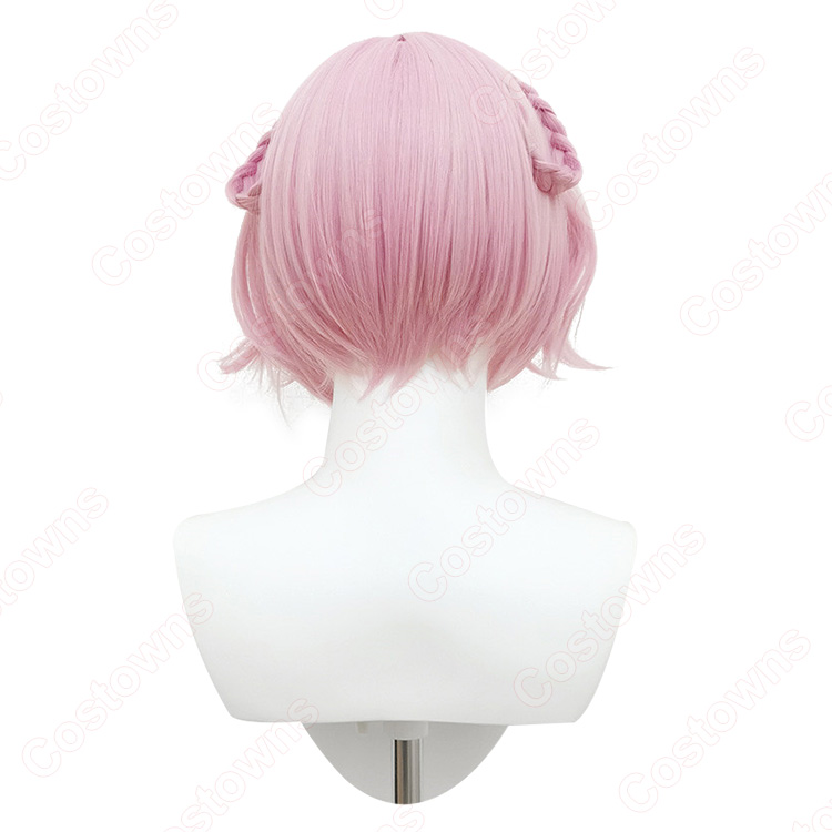 VTuber 結城さくな 和風メイド コスプレウィッグ - Costowns