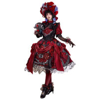 IdentityV 第五人格 「少女」(「記憶」) ミズ・ボムグラナトプレート コスプレ衣装(IdentityV 第五人格 コスプレ衣装)