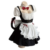 デート・ア・ライブV 時崎狂三 猫耳メイドver. コスプレ衣装(デート・ア・ライブ コスプレ衣装)