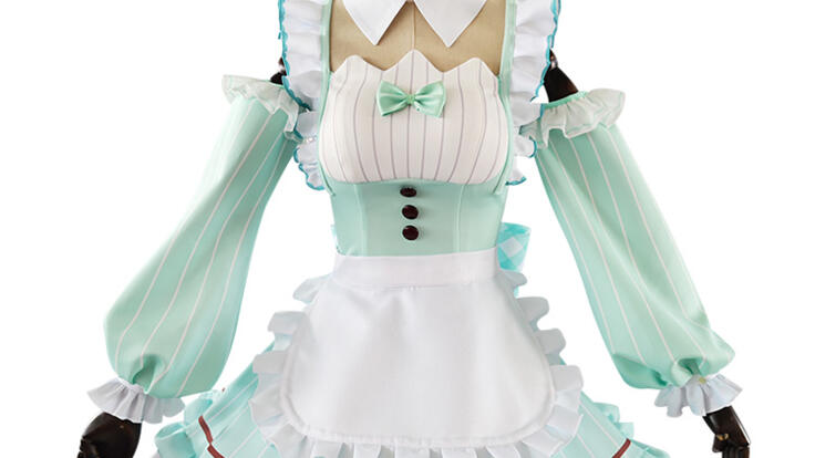 ラブライブ！AiScReam 愛スクリーム　若菜四季　コスプレ衣装＋ウィッグ ラブライブ!シリーズ Ai♡Scream! (愛♡スクリ～ム！) 若菜四季