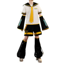 バーチャルシンガー 鏡音レン コスプレ衣装 セーラー服(鏡音リン・レン コスプレ衣装)