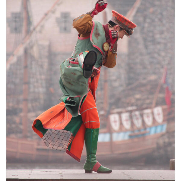 ファッショナブルイースター ヒューゴー・ヴェルジュール スチームパンク コスプレ靴元の画像