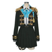 プロジェクトセカイ カラフルステージ！ feat. 初音ミク 夕暮れ色の笑顔 小豆沢こはね Bond of Sparkle コスプレ衣装(プロジェクトセカイ カラフルステージ！ feat. 初音ミク コスプレ衣装)