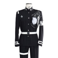 HUNDRED LINE -最終防衛学園- 蒼月衛人 コスプレ衣装 特別防衛隊 戦闘服(その他 コスプレ衣装)