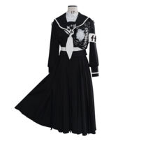 HUNDRED LINE -最終防衛学園- 特防隊的女王隊長 雫原比留子 コスプレ衣装 特別防衛隊 戦闘服(その他 コスプレ衣装)