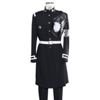 HUNDRED LINE -最終防衛学園- 特殊部隊の暗殺者 面影歪 コスプレ衣装 戦闘服(その他 コスプレ衣装)