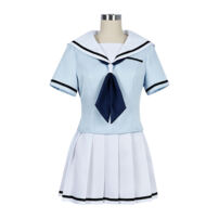 BanG Dream!（バンドリ！） 花咲川女子学園高校制服 夏服 コスプレ衣装(BanG Dream! コスプレ衣装)