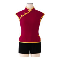 銀魂 神楽 コスプレ衣装 （トップス、ショートパンツ）(その他 コスプレ衣装)