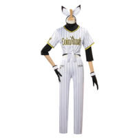 勝利の女神:NIKKE ブラン 77番バッター コスプレ衣装(勝利の女神:NIKKE コスプレ衣装)