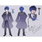 ボーカロイド 悪徳のジャッジメント ガレリアン・マーロン（KAITO） コスプレ衣装