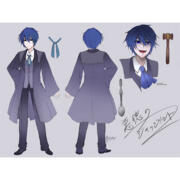 ボーカロイド 悪徳のジャッジメント ガレリアン・マーロン（KAITO） コスプレ衣装