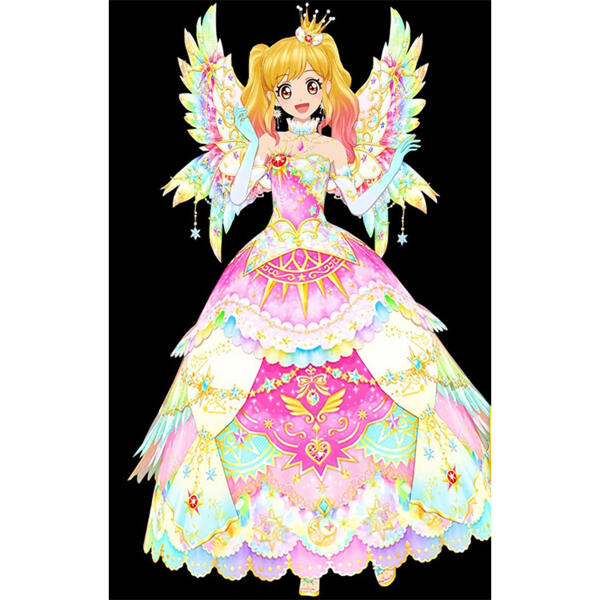 アイカツスターズ! 虹野ゆめ エターナルレインボーコーデ コスプレ衣装 オーダメイド可元の画像