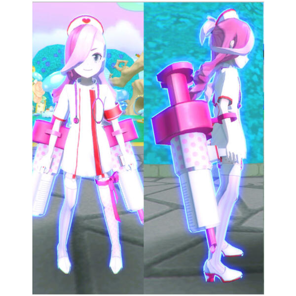 #コンパス 戦闘摂理解析システム メグメグ ナース姿 コスプレ靴元の画像
