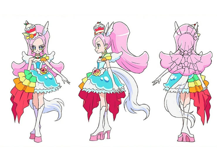ウィッグ付き キラキラプリキュア アラモード キラ星シエル パティシエ衣装 ウィッグ付き キラキラプリキュア アラモード キラ星シエル